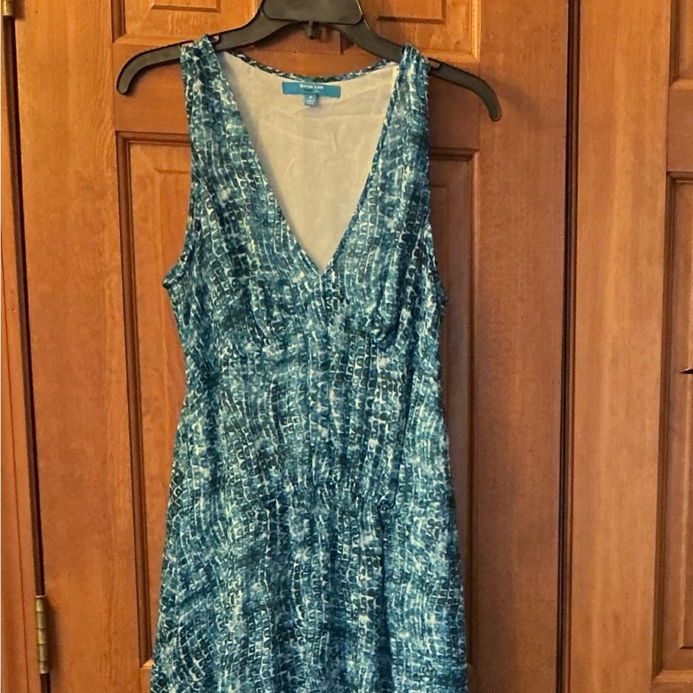 Derek Lam Blues, black and white maxi Dress